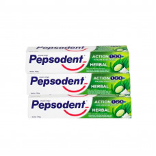 Pepsodent Tooth Paste Active Herbal (2+1) 190Gm