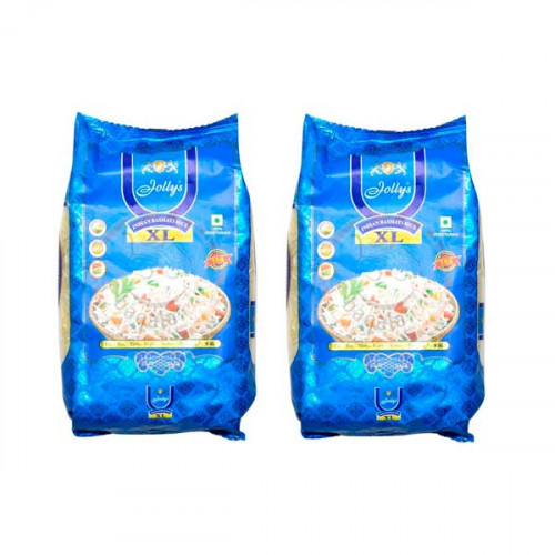Jollys Indian Basmati Rice 2 x 1Kg  Jollys Indian Basmati Rice 2 x 1Kg
