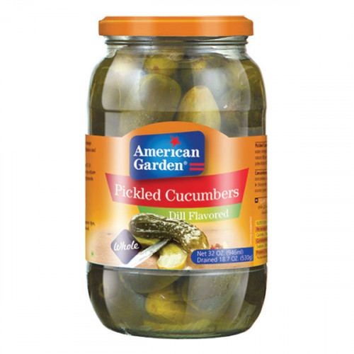 American Garden Pickled Cucumber Dill Flavoured 946ml  American Garden Pickled Cucumber Dill Flavoured 946ml