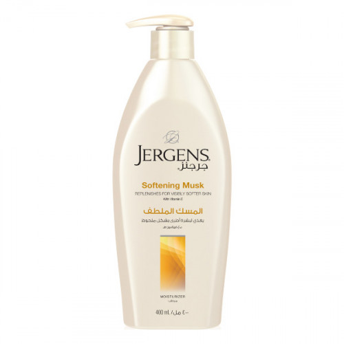 JERGENS LOTION SOFTENING MUSK 400 ML HYD JERGENS LOTION SOFTENING MUSK 400 ML HYD