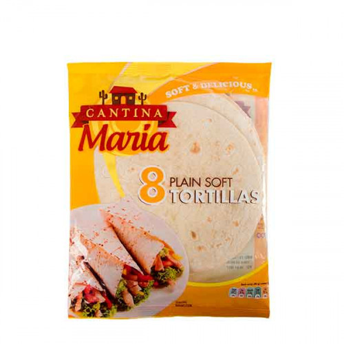 Nutrina Flour Tortillas Plain Soft 320gm  Nutrina Flour Tortillas Plain Soft 320gm