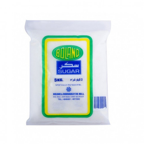 Boland White Crystal Sugar 5Kg Boland White Crystal Sugar 5Kg