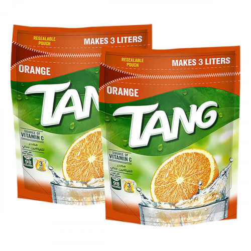 Tang Instant Fruit Drink Powder Orange 2 x 375gm  Tang Instant Fruit Drink Powder Orange 2 x 375gm