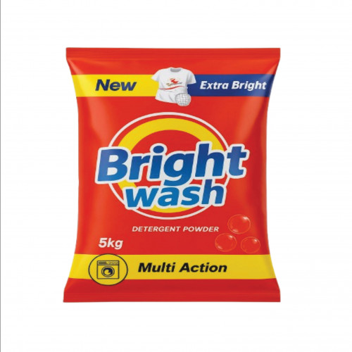 Bright Wash Detergent Powder 5Kg Pouch