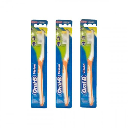 Oral B Tooth Brush Vision 3 x 1+1 Free  Oral B Tooth Brush Vision 3 x 1+1 Free