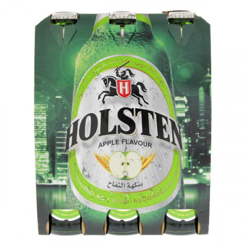 Holsten Malt Beverage Apple 6 x 330ml 