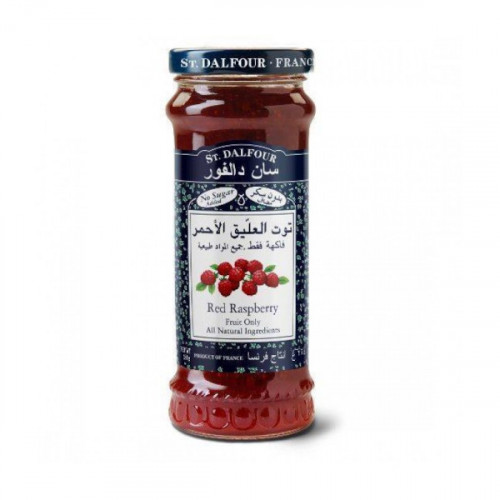 St. Dalfour Red Raspberry Jam 284gm  St. Dalfour Red Raspberry Jam 284gm