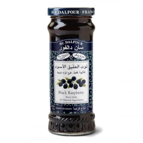 St. Dalfour Black Raspberry Jam 284gm  St. Dalfour Black Raspberry Jam 284gm
