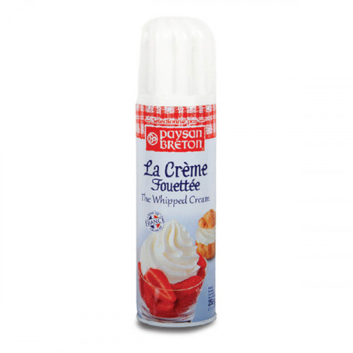 Paysan Breton Whipped Cream Spray 250gm  Paysan Breton Whipped Cream Spray 250gm