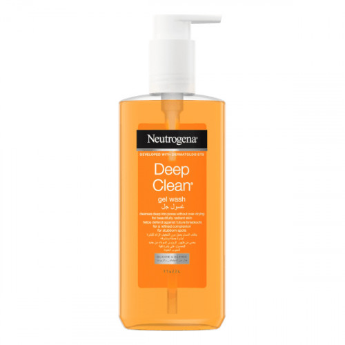 Nutrogena Deep Clean Face Wash 200ml  Nutrogena Deep Clean Face Wash 200ml