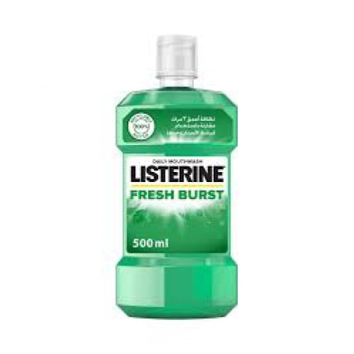 Listerine Fresh Burst Mouthwash 500Ml