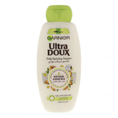 Garnier Ultra Doux Daily Hydrating Shampoo Nurturing Almond Milk 400ml  Garnier Ultra Doux Daily Hydrating Shampoo Nurturing Almond Milk 400ml