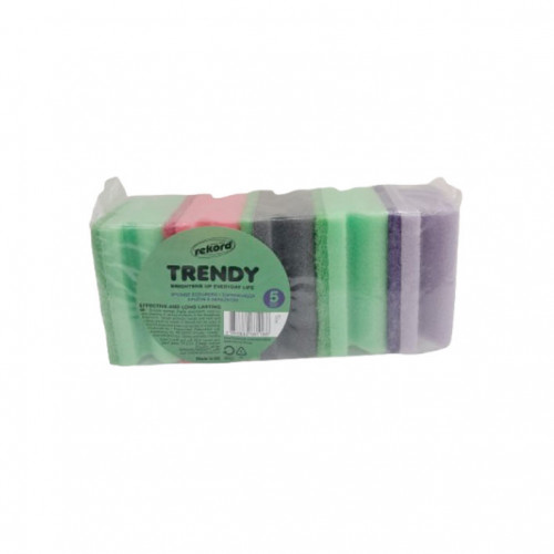 Rekord Trendy Sponge With Grip 5'S
