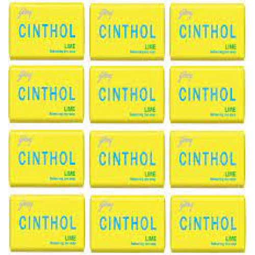 Godrej Cinthol Soap Lime 12S*75Gm Godrej Cinthol Soap Lime 12S*75Gm
