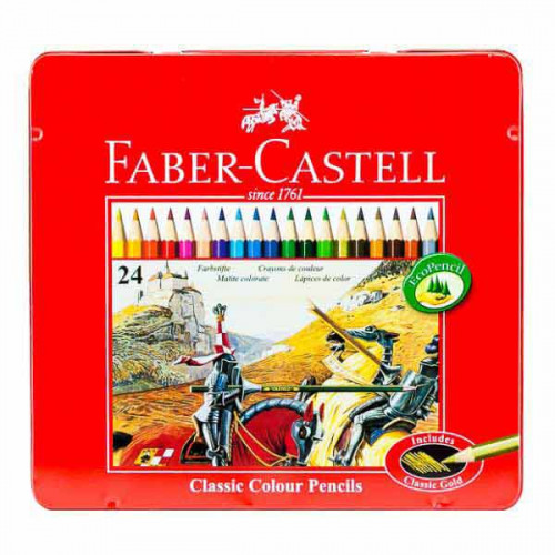 Faber Castell 24 Classic Colour Pencils Faber Castell 24 Classic Colour Pencils