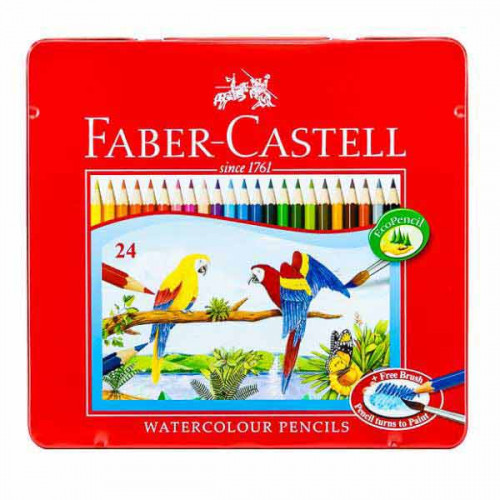 Faber Castell 24 Water Colour Pencils Faber Castell 24 Water Colour Pencils