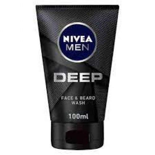 Nivea Men Deep Face Wash 100Ml Nivea Men Deep Face Wash 100Ml