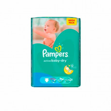 Pampers Baby Diaper Mega Pack Large 76s (8-14Kg) 