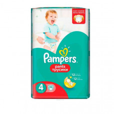 Pampers Pants Jumbo Pack S4 - 54 Diapers 