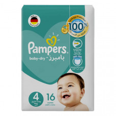 Pampers Baby-dry Daipers 9-14Kg 16-s 