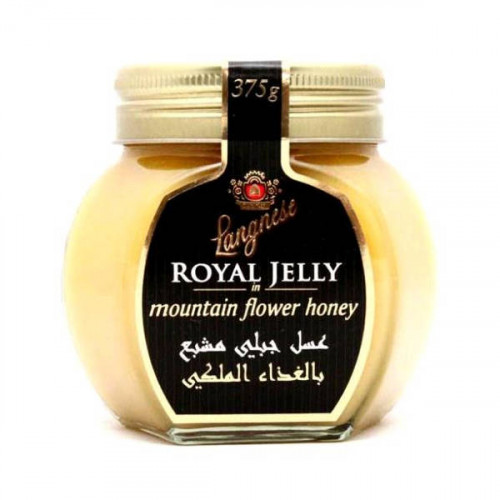 Langanese Royal Jelly in Mountain Honey 375gm  Langanese Royal Jelly in Mountain Honey 375gm