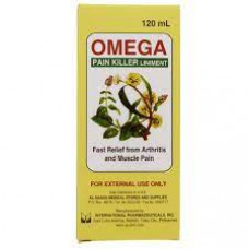 Omega Pain Killer Liniment Oil 120Ml With Box