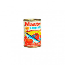 Master Sardines In Tomato Sauce W/Chilli Tall 425gm 
