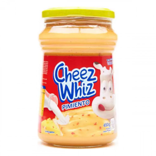 Kraft Cheese Whiz Spread With Pimento 450gm  Kraft Cheese Whiz Spread With Pimento 450gm