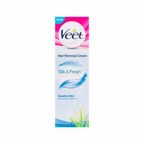 Veet Hair Removal Cream Sensitive Skin 100ml  Veet Hair Removal Cream Sensitive Skin 100ml