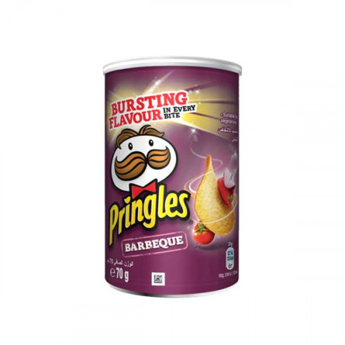 Pringles Potato Crisps Barbeque 70gm  Pringles Potato Crisps Barbeque 70gm