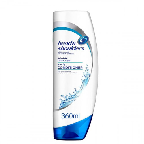 Head&Shoulders Anti Dandruff Classic Clean Conditioer 360ml  Head&Shoulders Anti Dandruff Classic Clean Conditioer 360ml