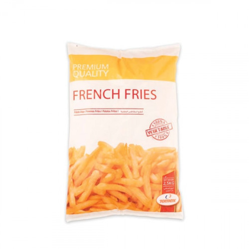 Tomex French Fries 9X9 MM 2.5Kg  Tomex French Fries 9X9 MM 2.5Kg