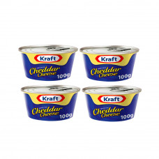 KRAFT CHEESE CAN LOW FAT SPECIAL 4X100GM