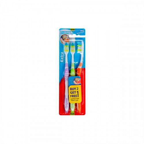 Colgate Toothbrush Extra Clean 2 + 1 Free  Colgate Toothbrush Extra Clean 2 + 1 Free