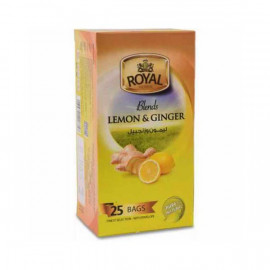 Royal Herbal Tea Lemon & Ginger 25s