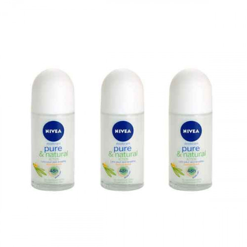 Nivea Deo Roll On P&N Jasmine Male/Female 50ml 2+1 Free 