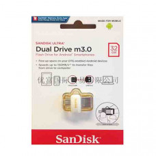 Sandisk Dual USB Flash Drive 3.0  32 Gb