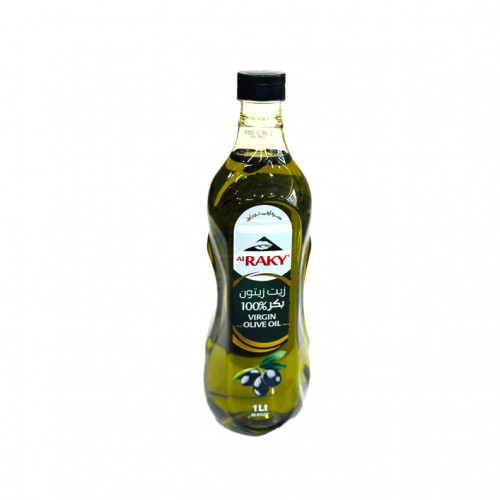Alraky Virgin Olive Oil Glass Jar 1Ltr