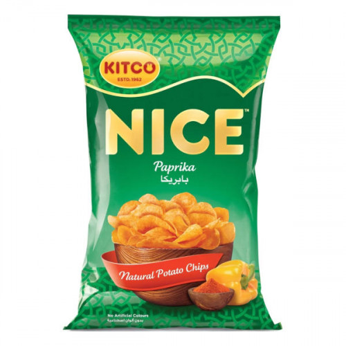 Nice Potato Chips Paprika 80gm  Nice Potato Chips Paprika 80gm