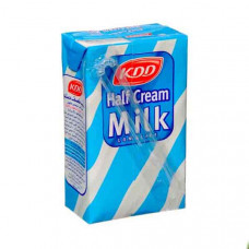 KDD Long Life Half Cream Milk 250ml 