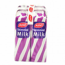 KDD Long Life Skimmed Milk 4 x 1Ltr 