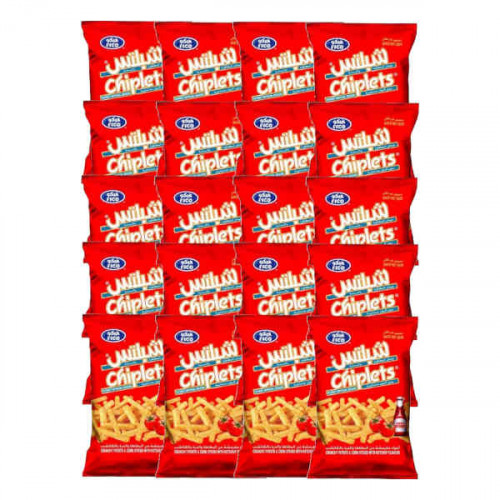 Fico Chiplets Sticks Ketchup 20 x 18gm  Fico Chiplets Sticks Ketchup 20 x 18gm