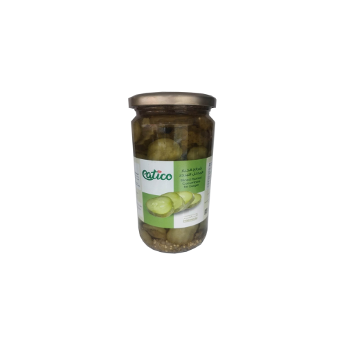 EATICO SLICED CUCUMBER PICKLE 500GM