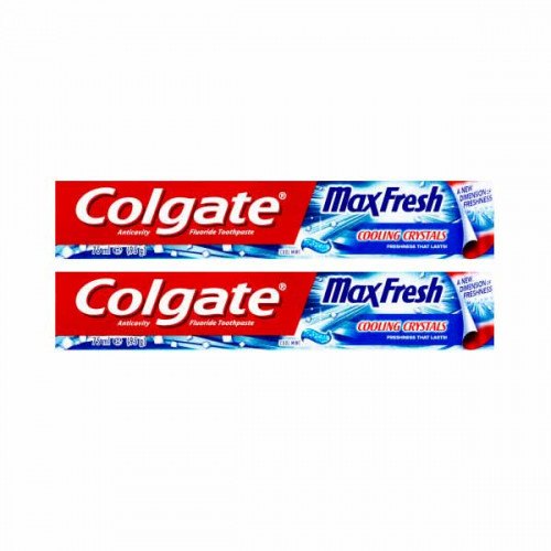 Colgate Maxfresh Toothpaste Cool Mint 2 x 75ml  Colgate Maxfresh Toothpaste Cool Mint 2 x 75ml