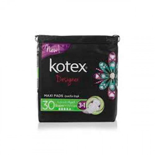 Kotex Maxi Pads Super Wings Coco 30s  Kotex Maxi Pads Super Wings Coco 30s