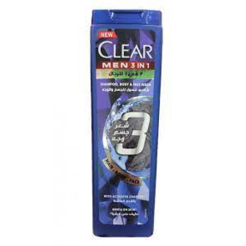 Clear Sh 3 In 1 Complete Care 400Ml