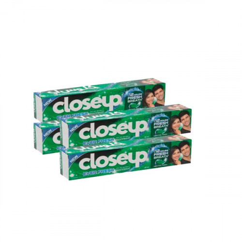 Close Up Toothpaste Menthol Fresh 4 x 120ml 20% Off  Close Up Toothpaste Menthol Fresh 4 x 120ml 20% Off
