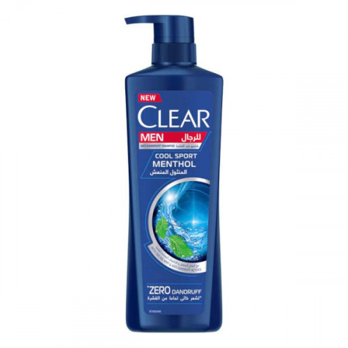 Clear Men Shampoo Cool Sport Menthol 700ml  Clear Men Shampoo Cool Sport Menthol 700ml