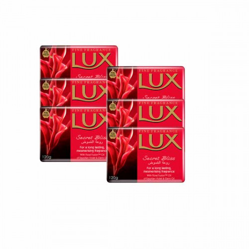 Lux Bath Soap Secret Bliss 6 x 120gm 