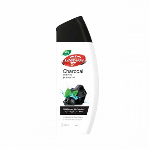 Lifebuoy Body Wash Charcoal 300ml  Lifebuoy Body Wash Charcoal 300ml